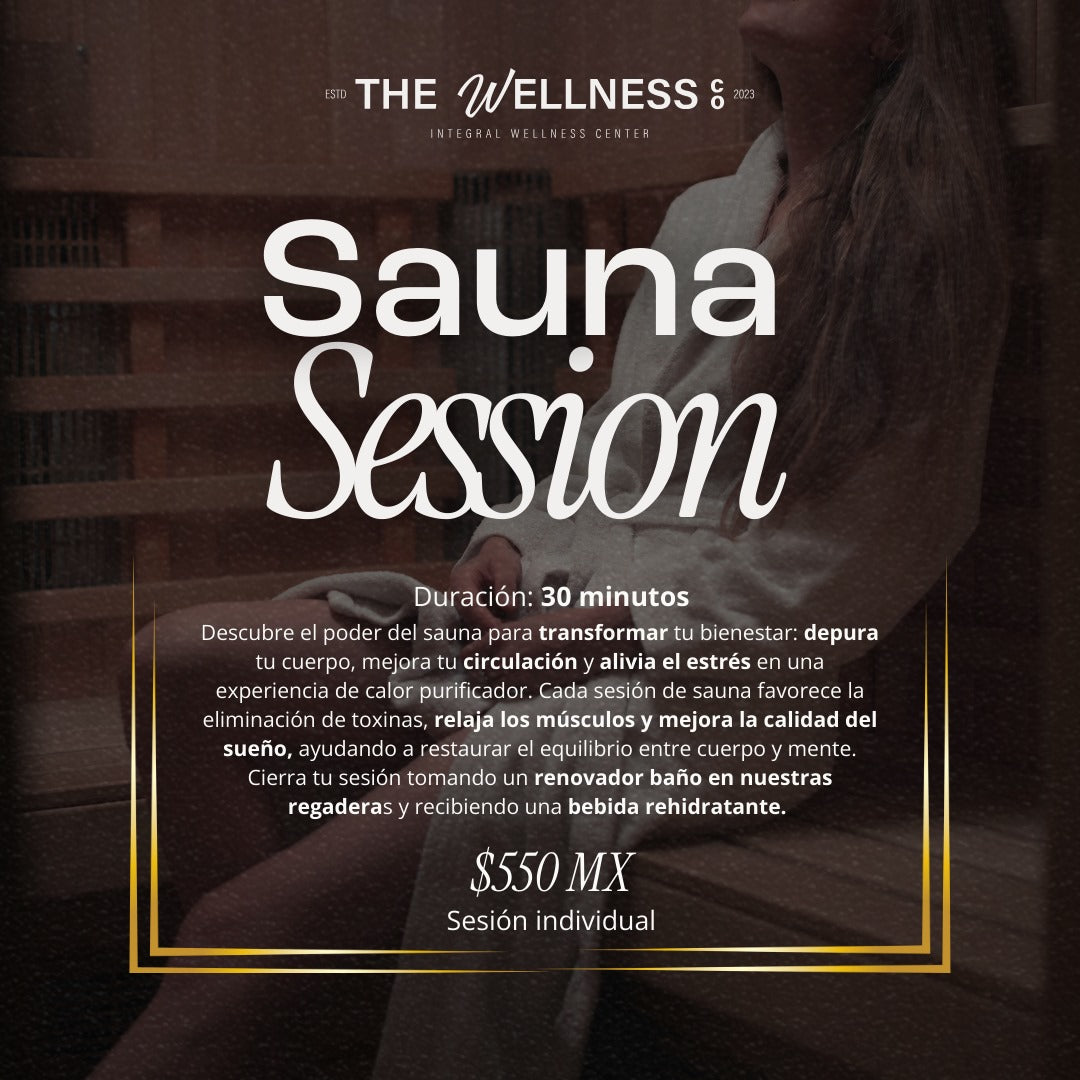 Sesión de Sauna de 30 minutos